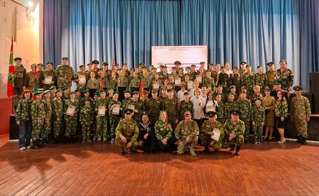 Военно-патриотическое соревнование ЮДП Курганской области.